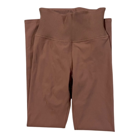 Vuori Ribbed Studio Legging Marsala Sz XS VW428 - Picture 2 of 5